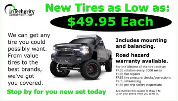 Tires $49.95