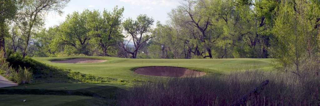 Hole 13 at Highlands Ranch Golf Course will present a beautiful challenge at the 2017 Open door Youth tournament